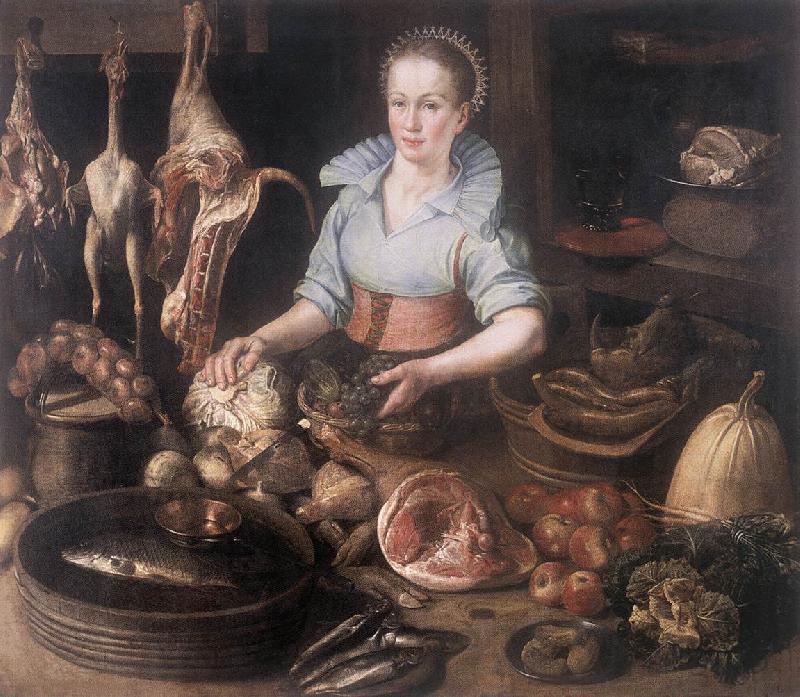 RYCK, Pieter Cornelisz van The Kitchen Maid AF oil painting picture